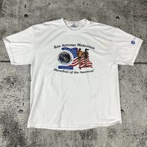 Vintage San Antonio Marathon Shirt Size Large